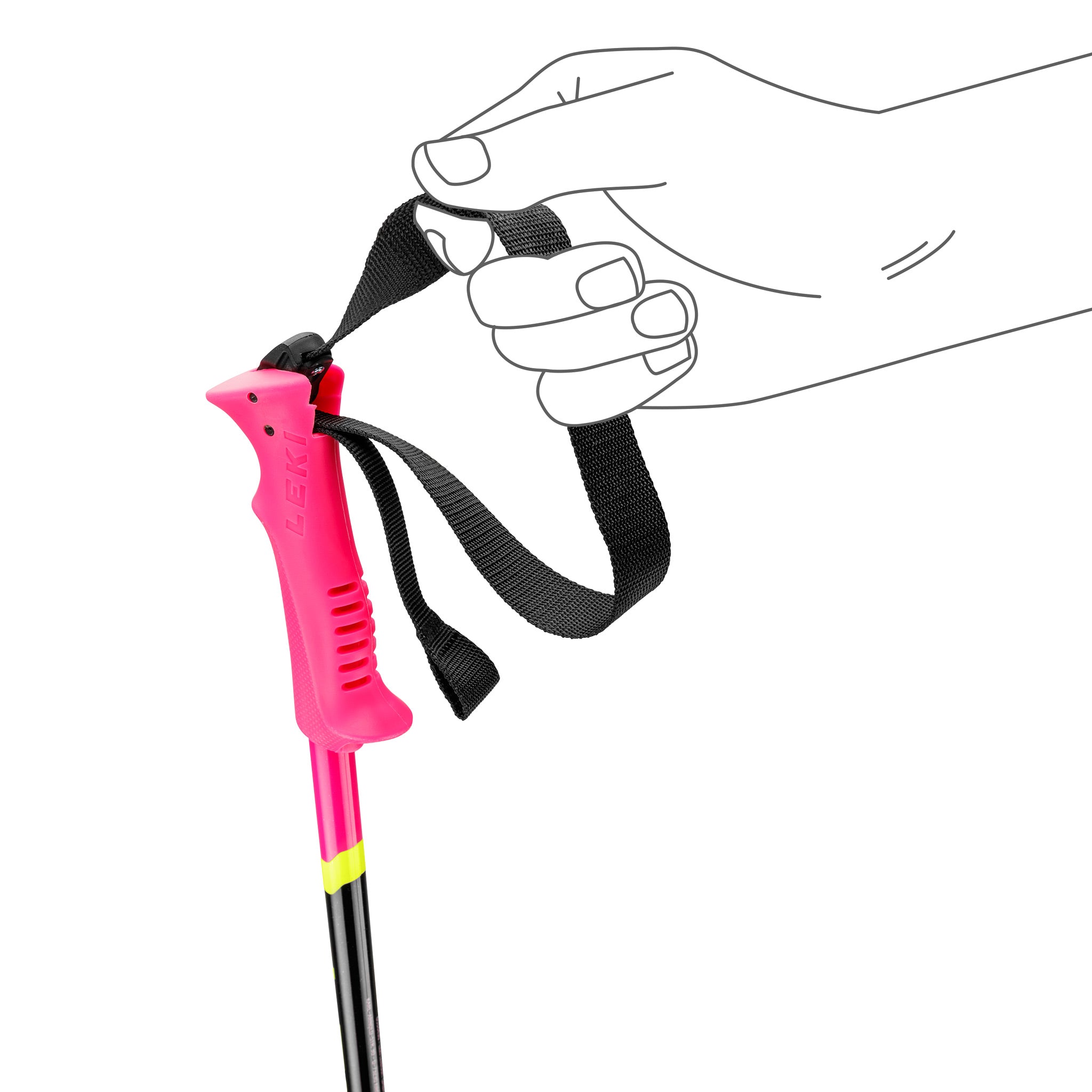 LEKI USA - Racing Kids - Alpine Ski Poles - All Winter Poles