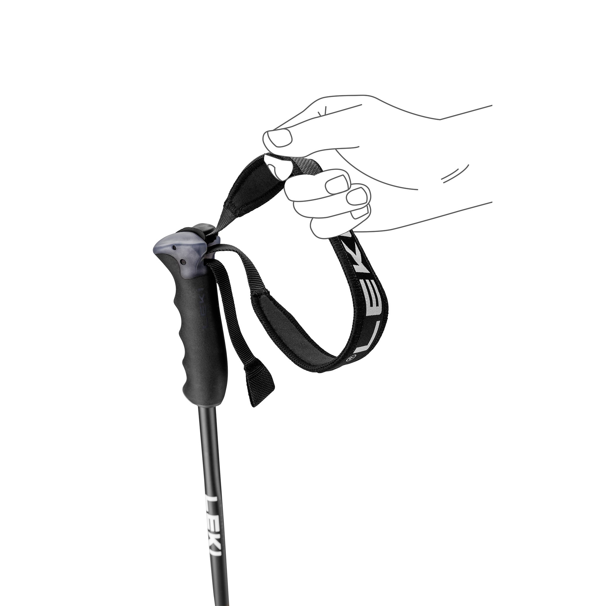 Neolite LEKI USA - Neolite Airfoil - Alpine Ski Poles - All Winter Poles - LEKI USA