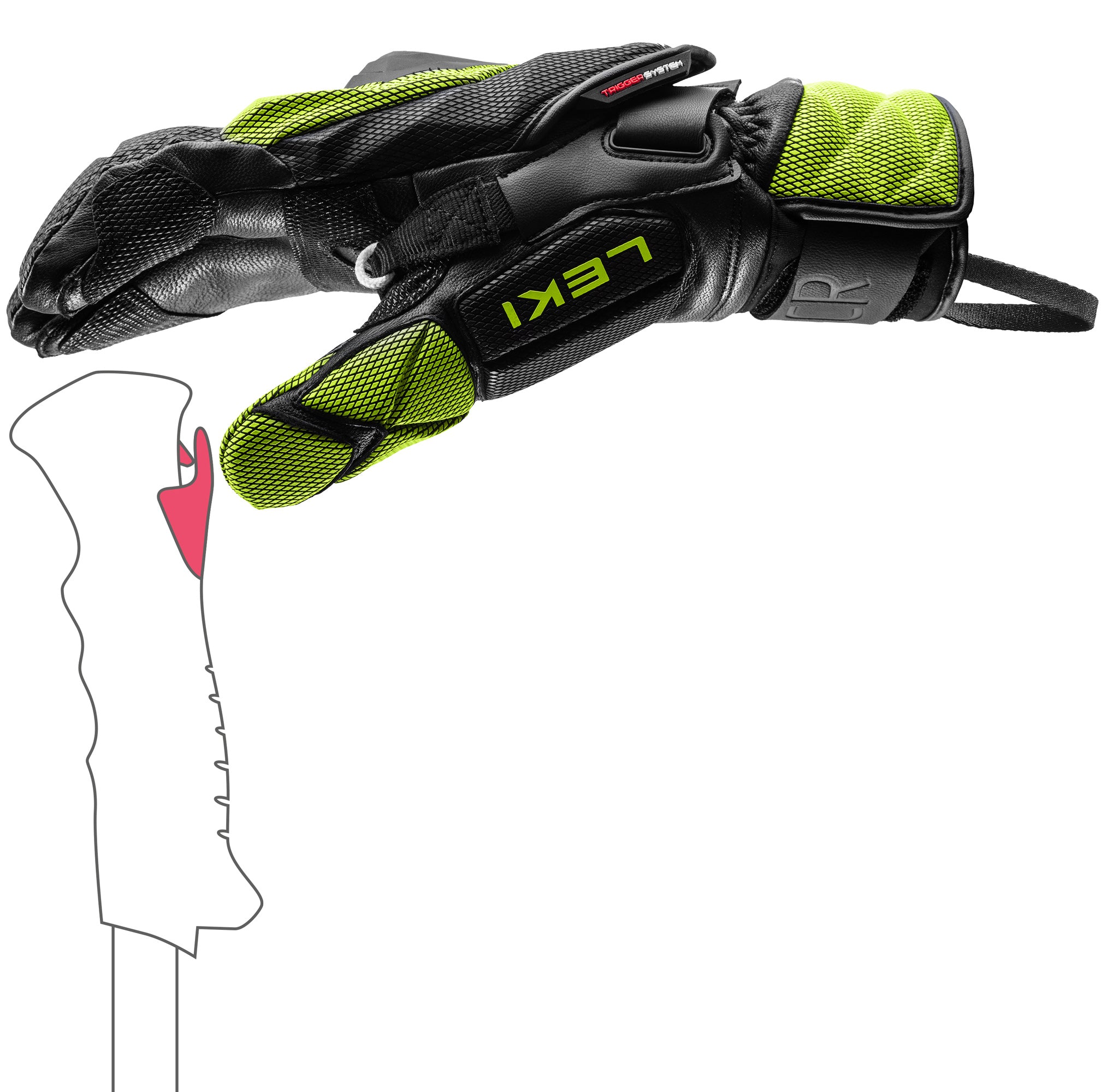 LEKI USA - WCR VENOM GS 3D LOBSTER - Ski Racing Gloves - Apparel &  Accessories - LEKI USA