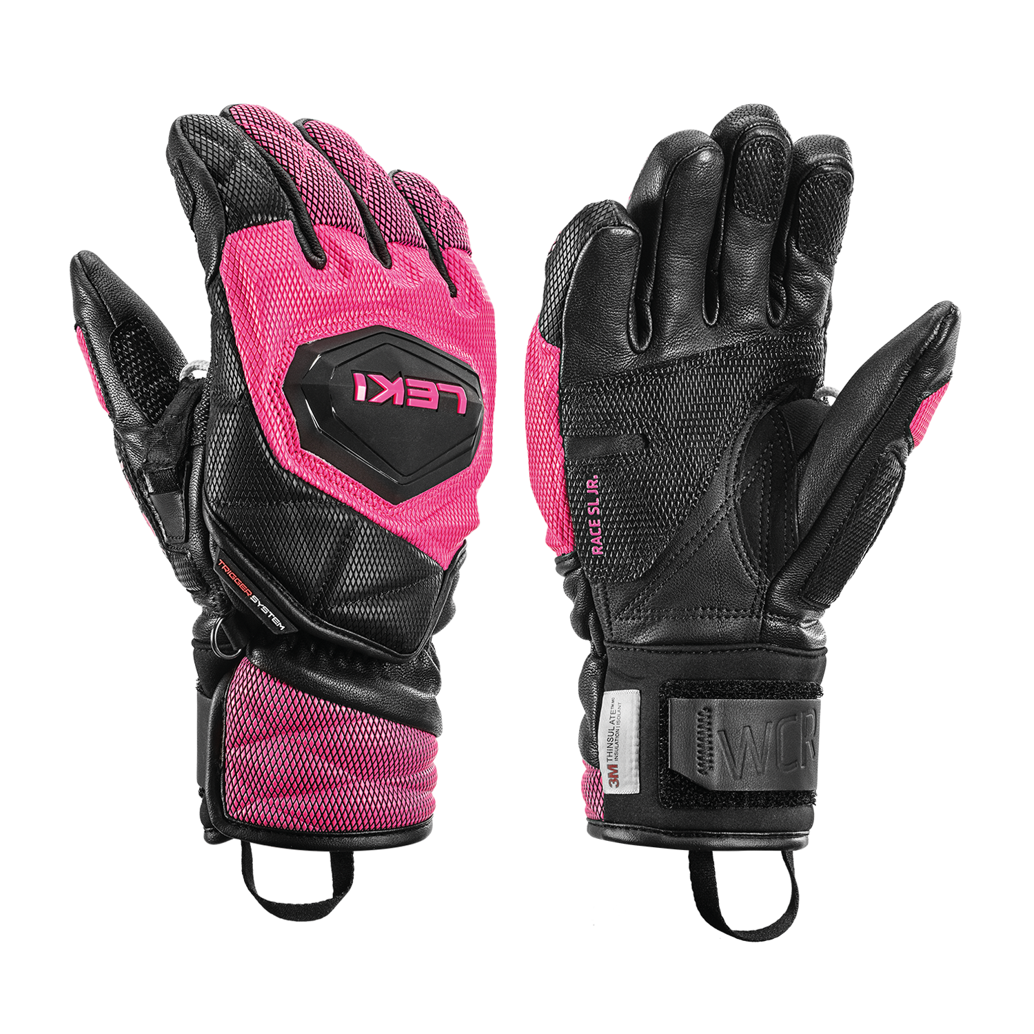 LEKI USA - WCR VENOM 3D JUNIOR - Ski Racing Gloves - Apparel