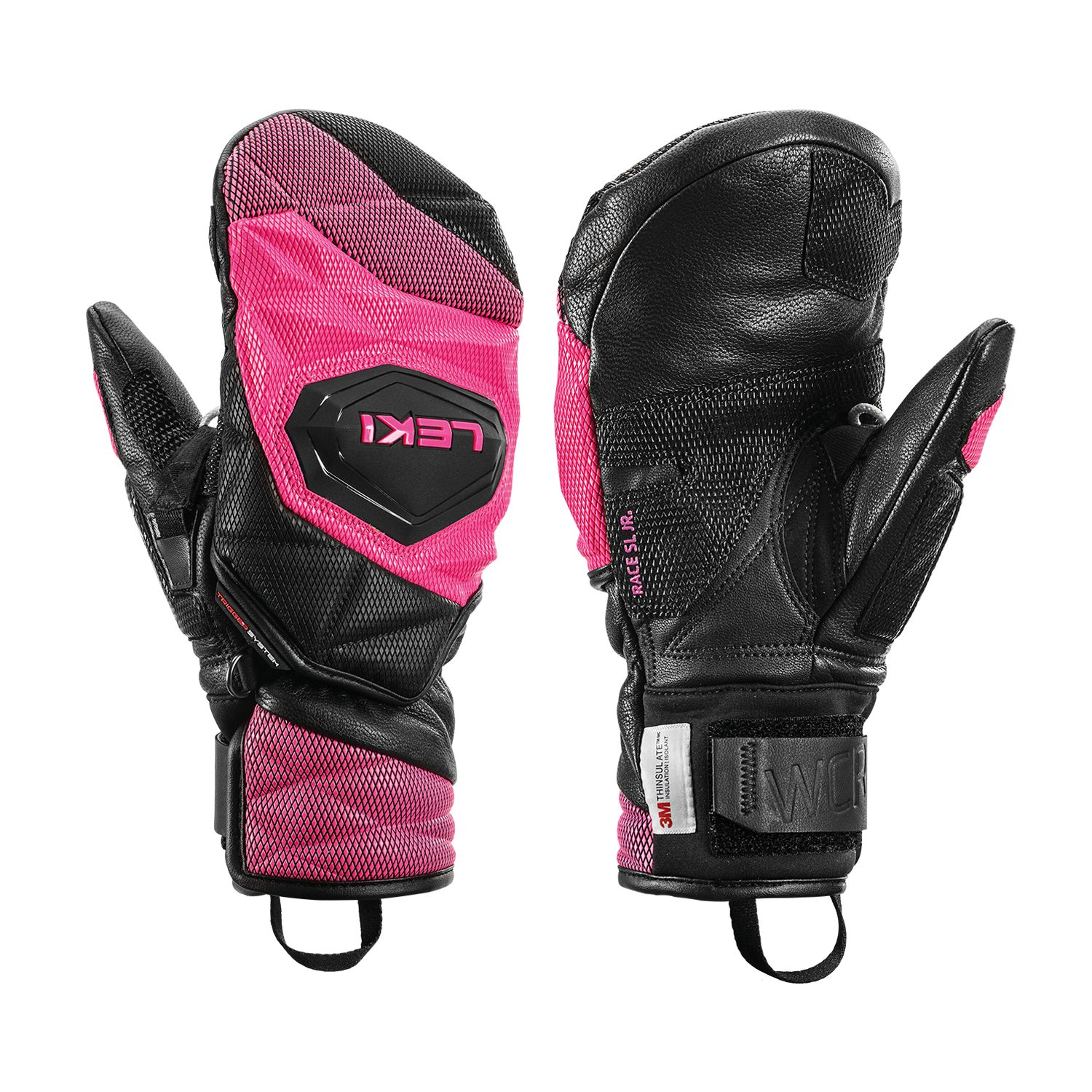 LEKI USA - WCR VENOM 3D JUNIOR MITT - Ski Racing Gloves - Apparel