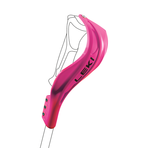 LEKI USA - CLOSED GATE GUARD COMPACT JR - Ski Protectors - GO PINK